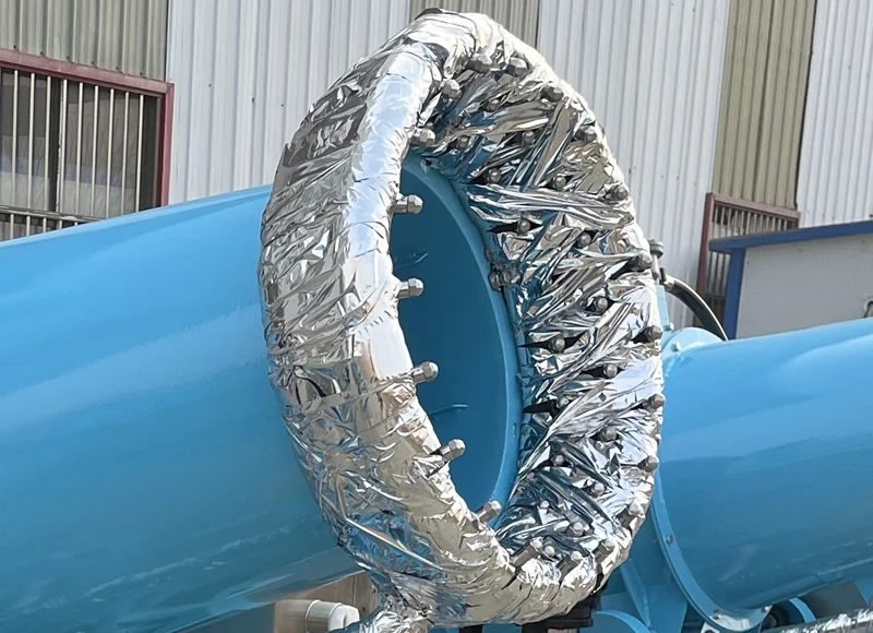 Three-ring fog cannon nozzle layout for enhanced mist delivery